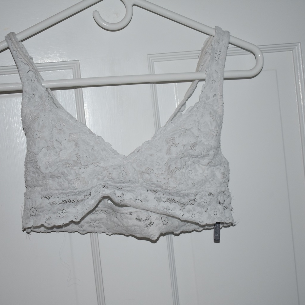 Aerie White Bralette